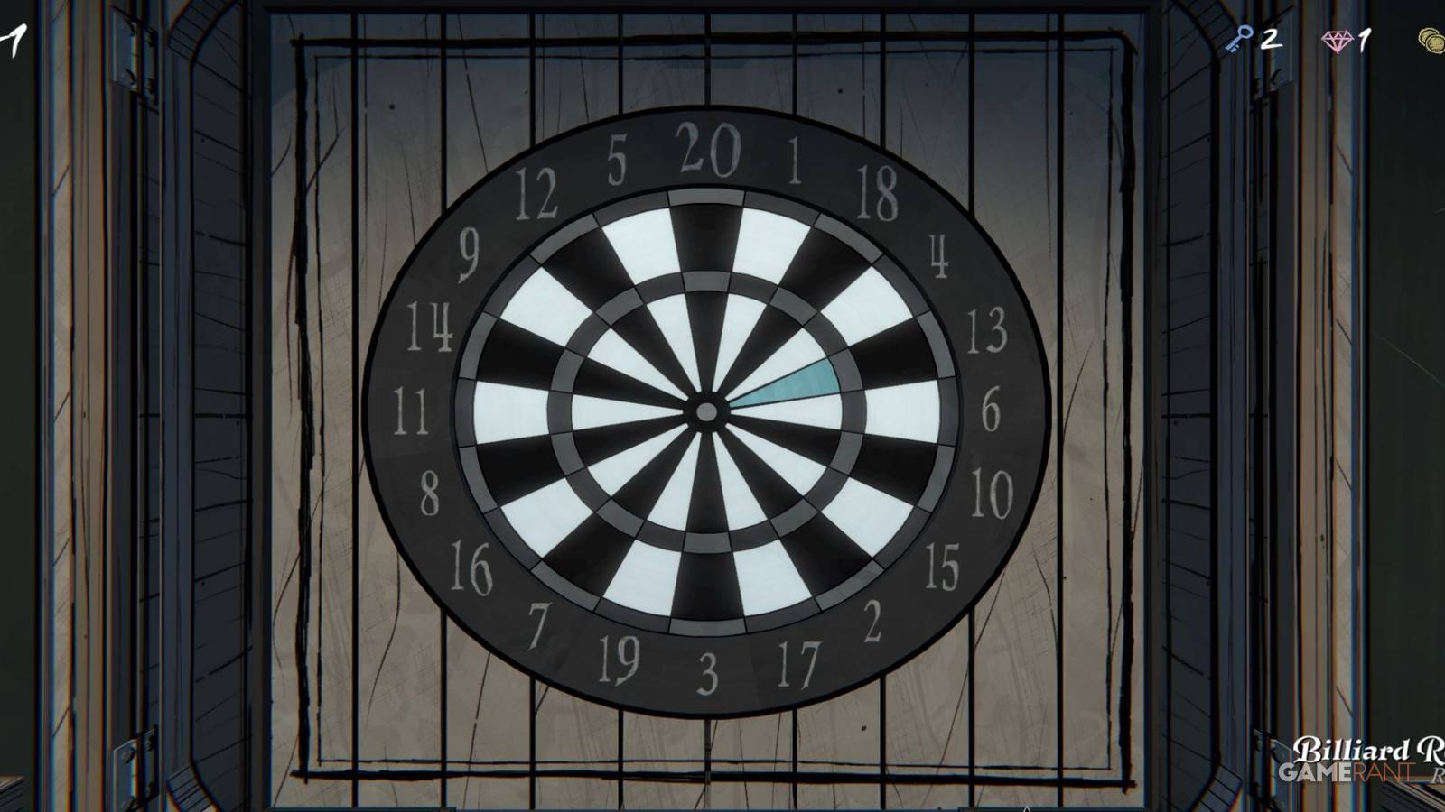 blue prince how to solve dartboard puzzle featured