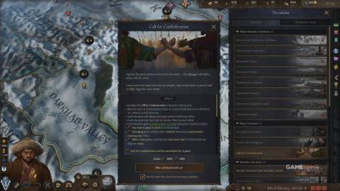 Crusader Kings 3 - Call For Confederation Decision
