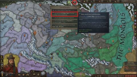 Crusader Kings 3 - Invite To Confederation From Situations