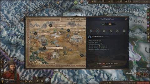 Crusader Kings 3 - Khans of the Steppe - Nomadic Capital Yurt