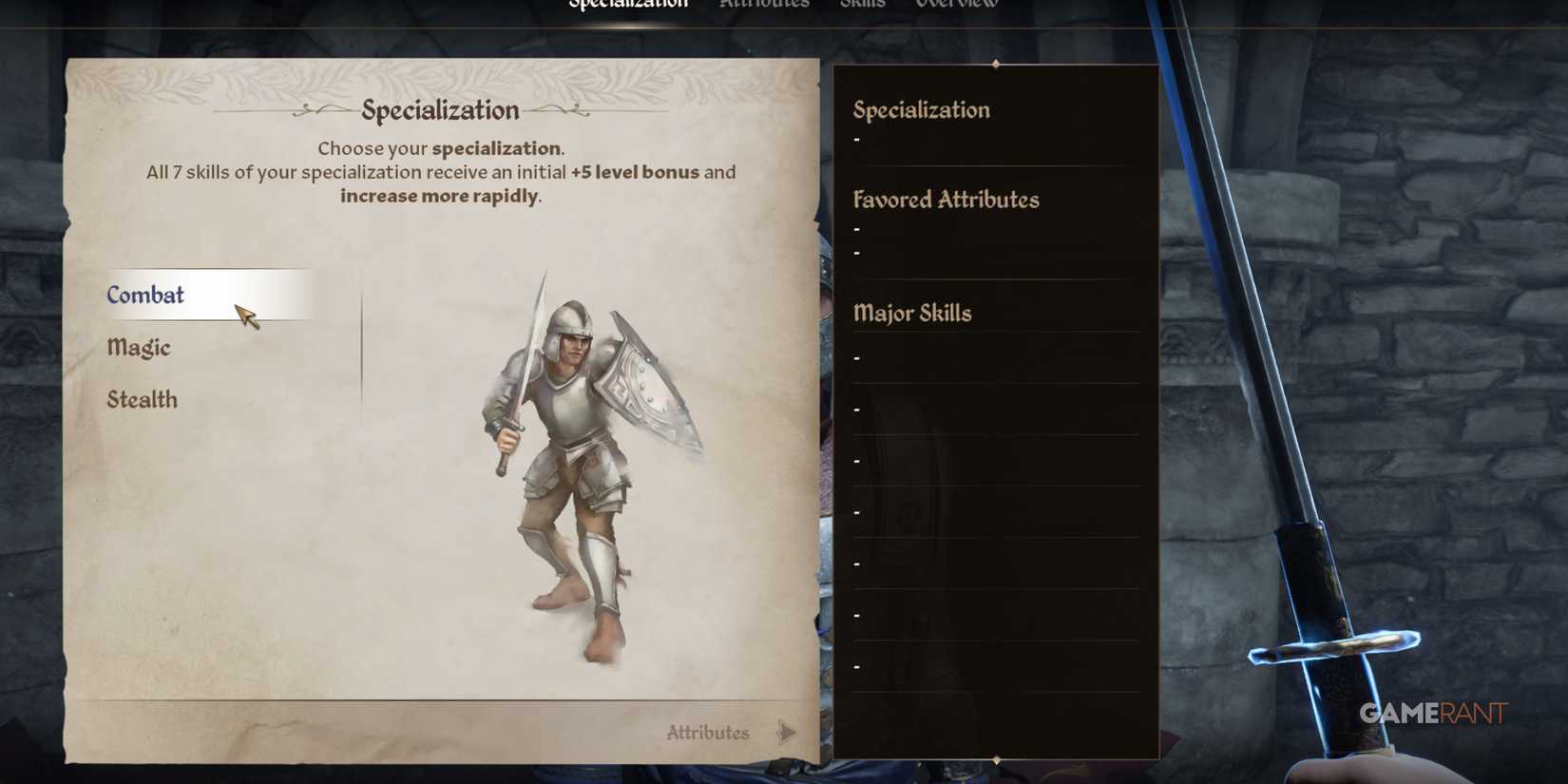 Custom Class in Oblivion Remastered