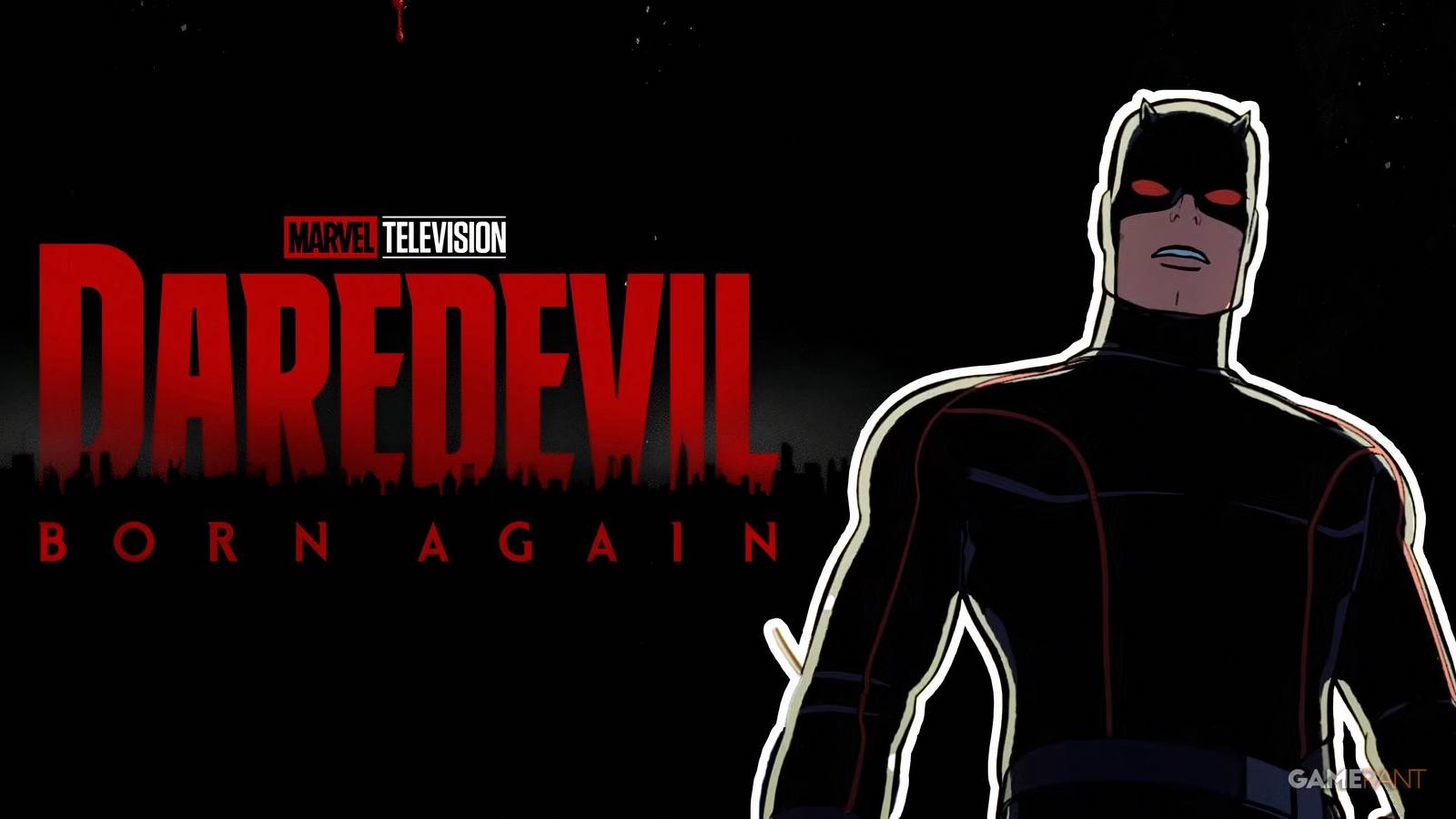 Daredevil Born Again Season 2 Charlie Cox Black Suit