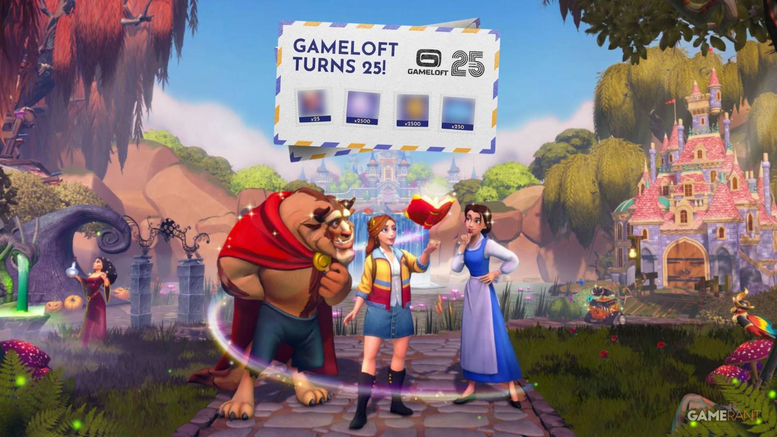 disney dreamlight valley free gifts for gameloft anniversary