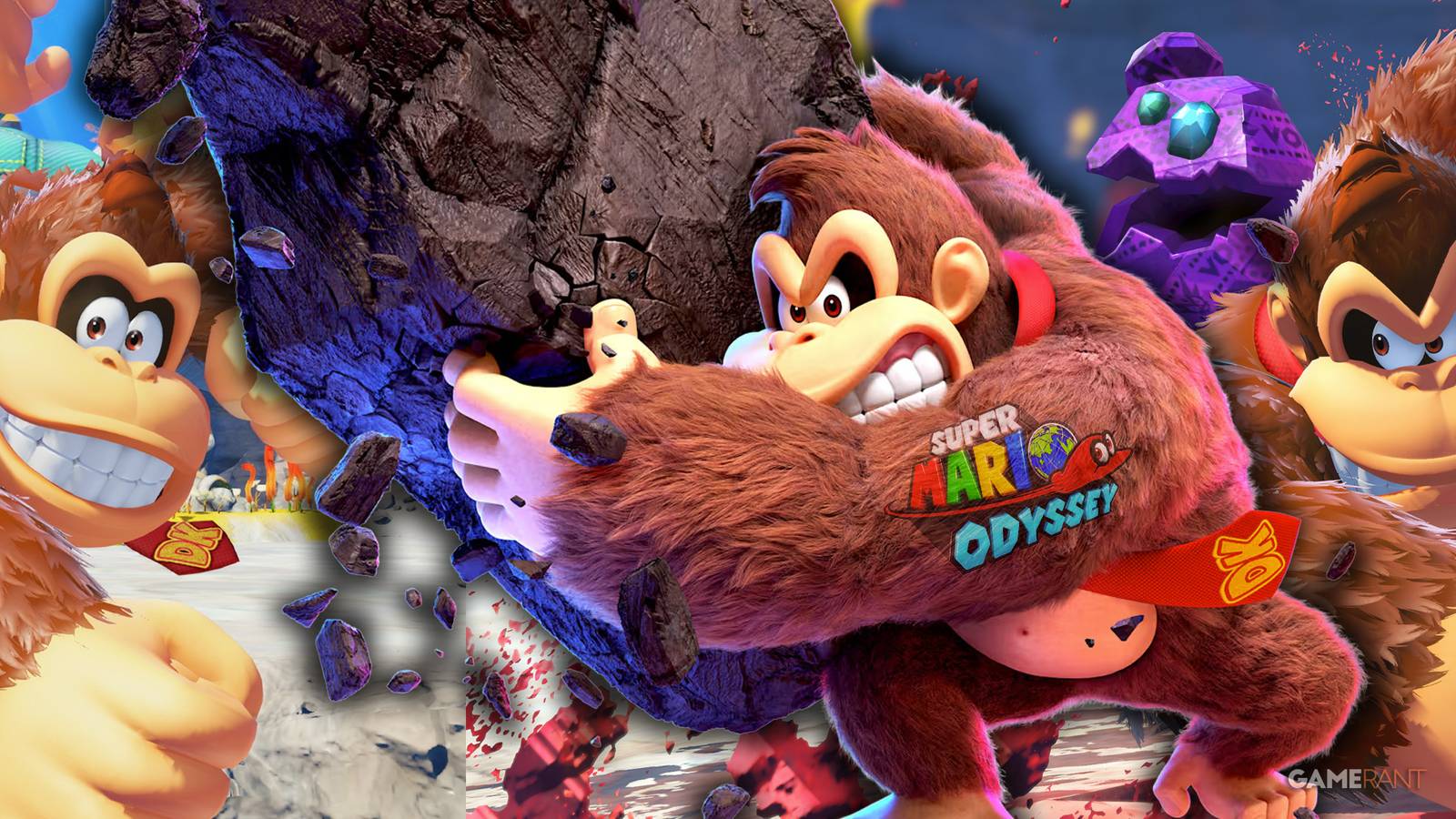 Donkey Kong Bananza Mario Odyssey Sleeve