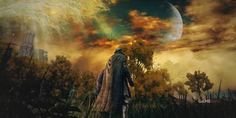 Eldenm Ring beautiful scenery HUD-free gameplay screenshot