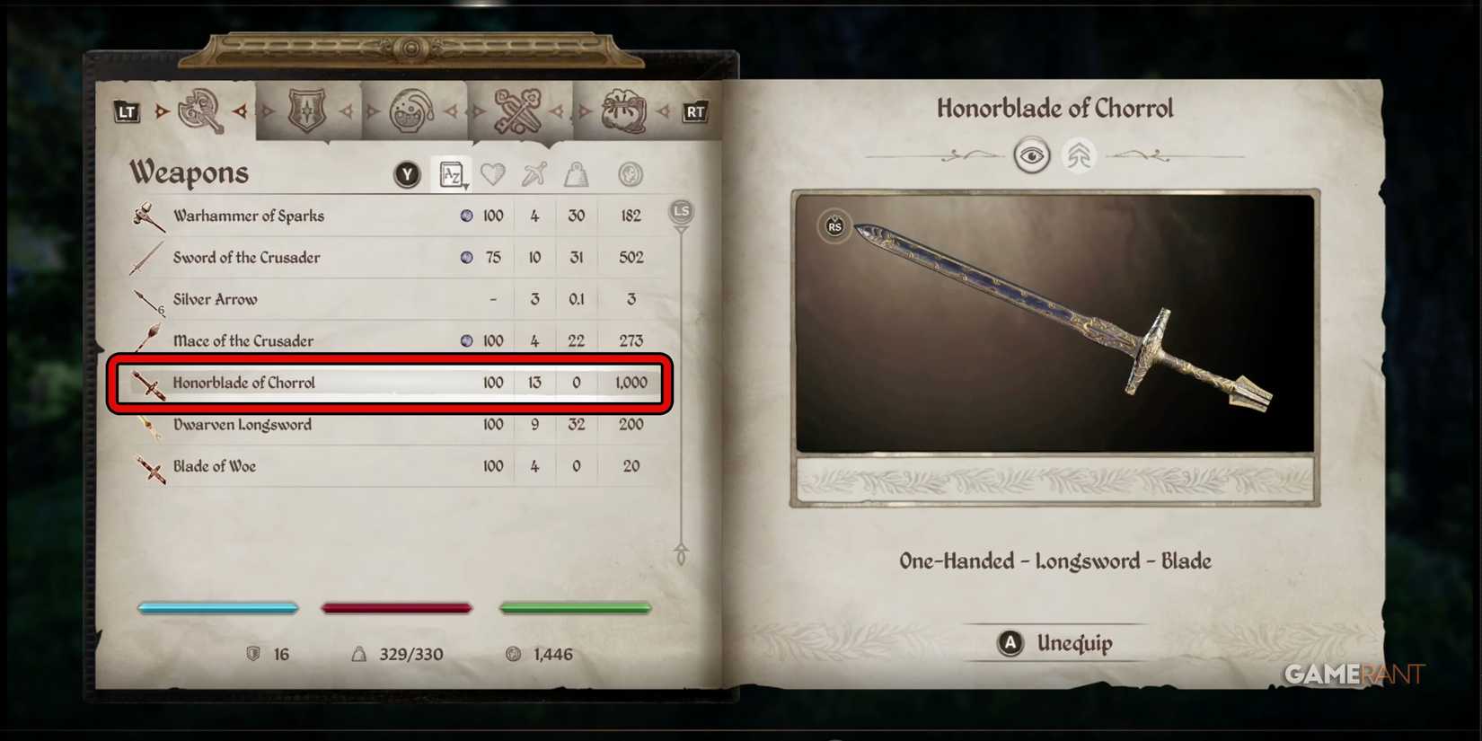 ES4OR-Honorblade-Header