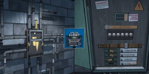 featured image, how to solve the utility closet puzzle in blue prince