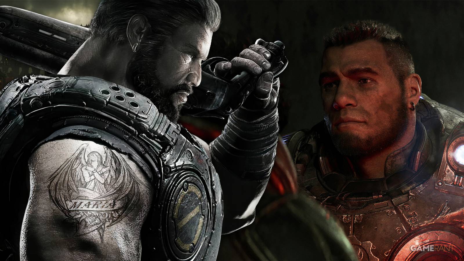 Gears of War E Day Dom Characterization