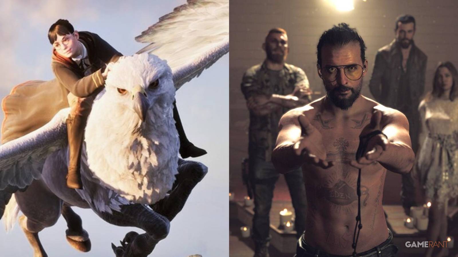 Hogwarts Legacy and Far Cry Are in the Opposite Boat with Two Major Characters