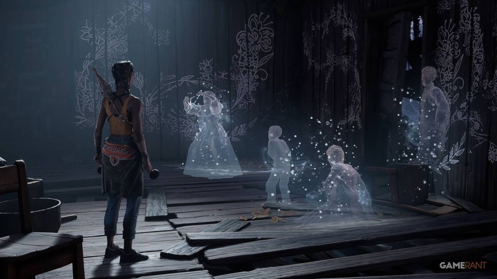 How Long Feature South of Midnight dancing ghosts before spell-1