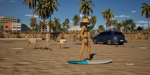 how to surf in inzoi