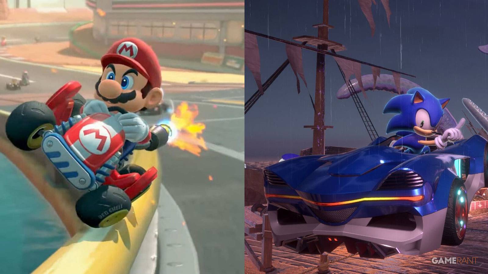 Mario Kart World Sonic Racing CrossWorlds Sega Post