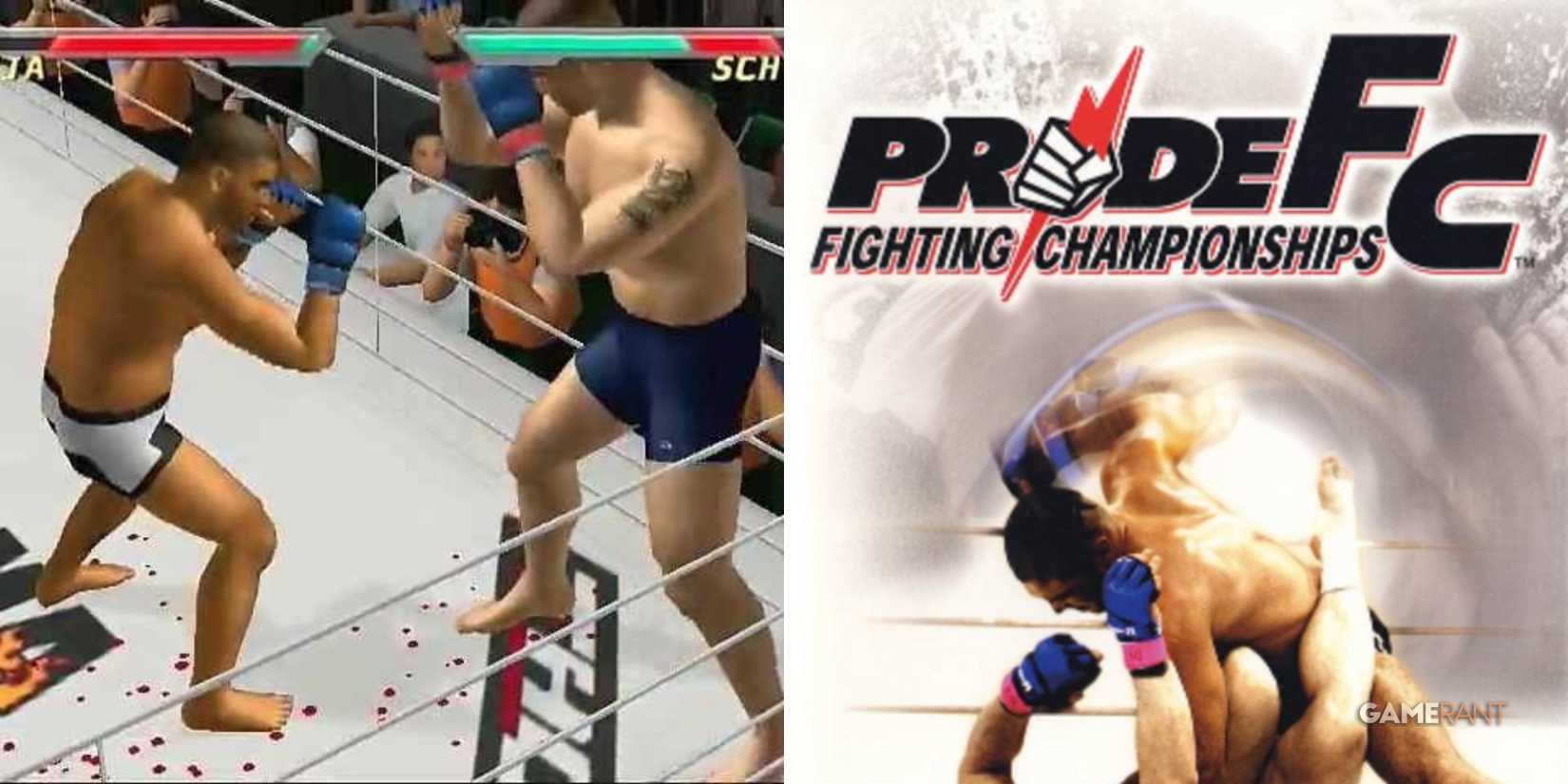 Pride FC Fighting Championships Cover Art and Gameplay