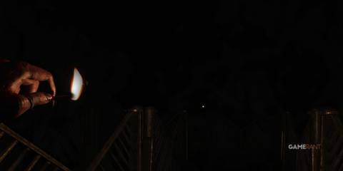 8 Video Games Where the Main Character is Psychologically Broken A lit match in the dark