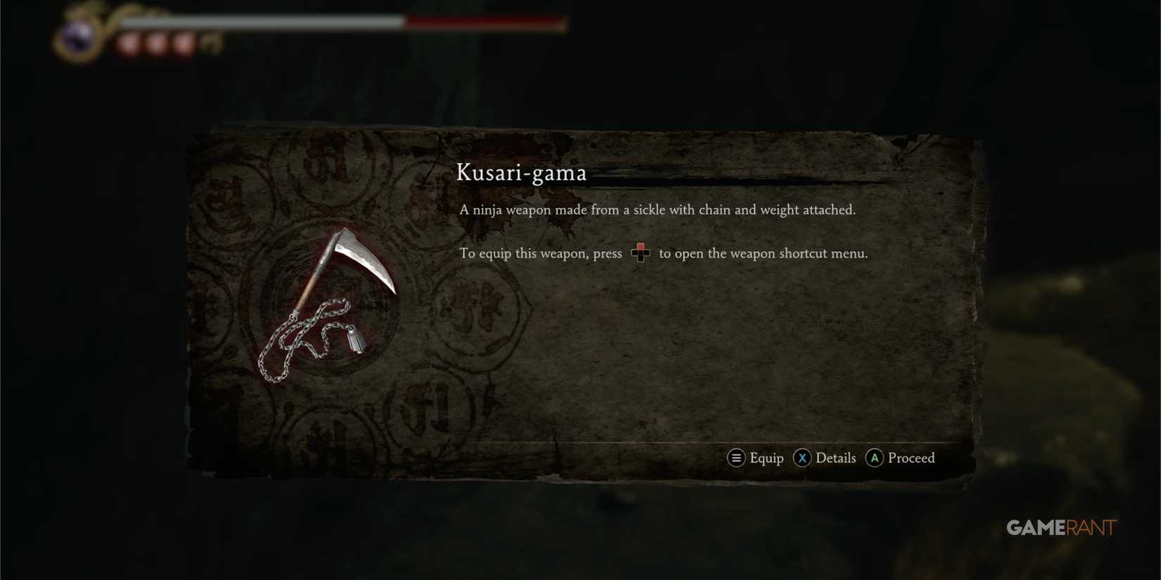 NG2B-Kusarigama-Header