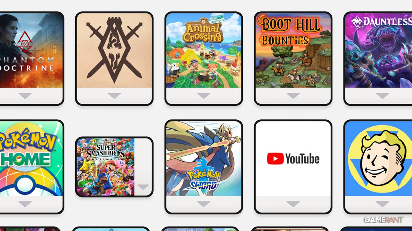 Nintendo Account Virtual Game Cards thumbnail 2x1 crop