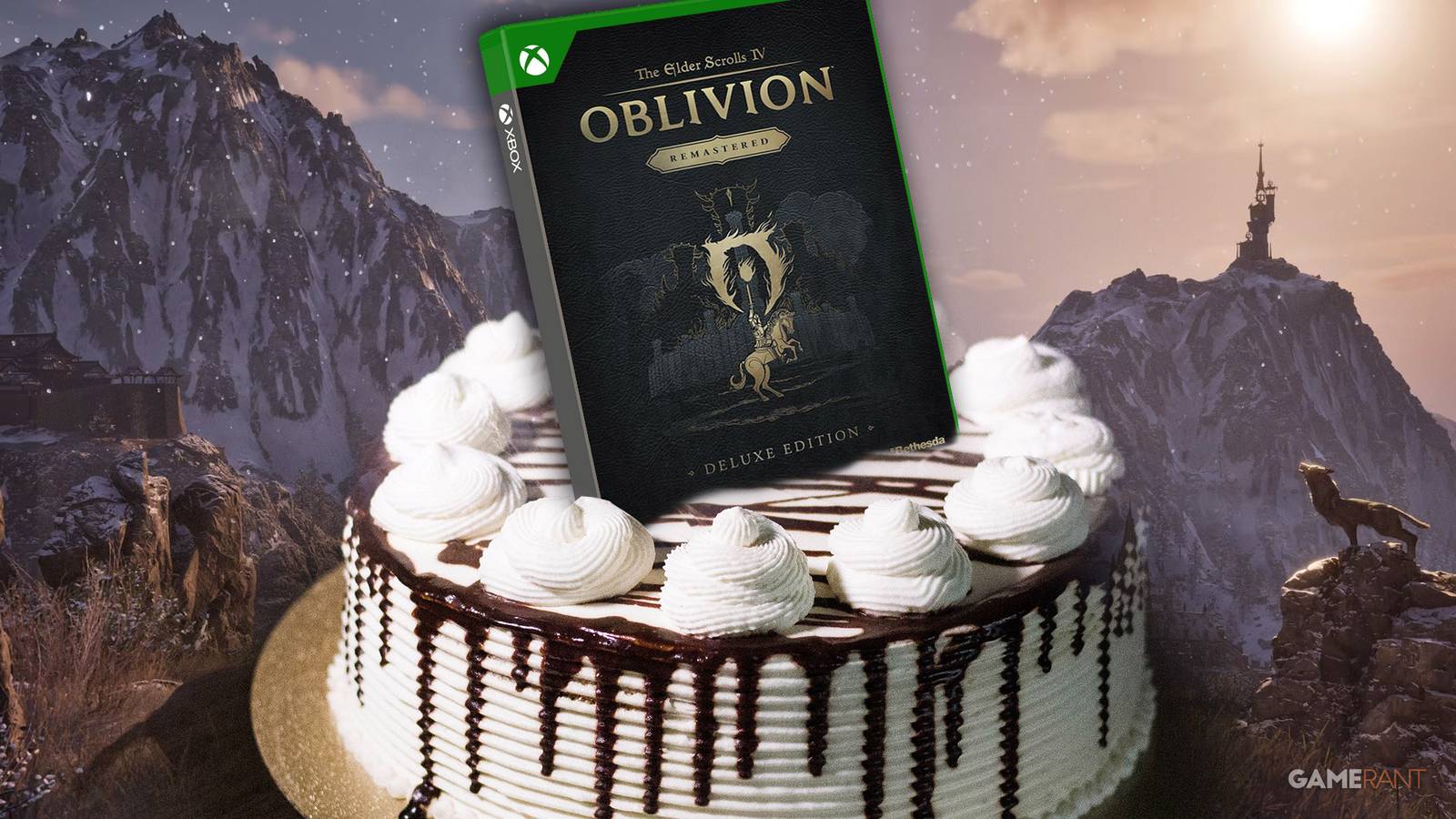 Oblivion Remaster Physical Game Icing On Cake