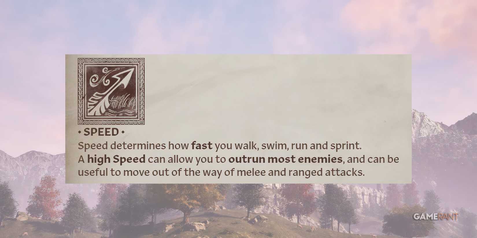 Oblivion Remastered - Speed Attribute