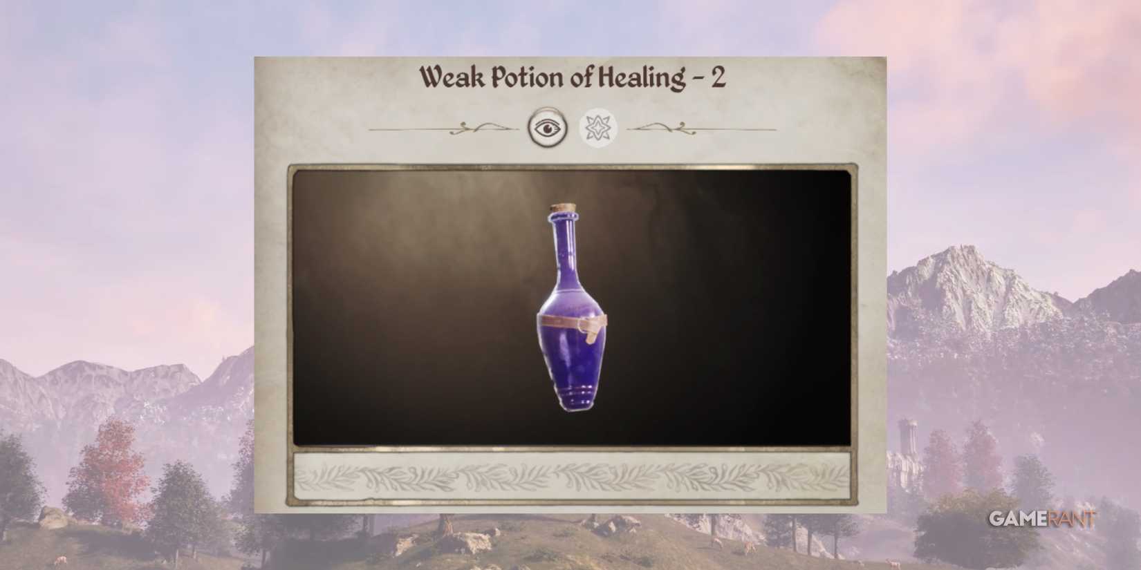 Oblivion Remastered - Weak Potion of Healing