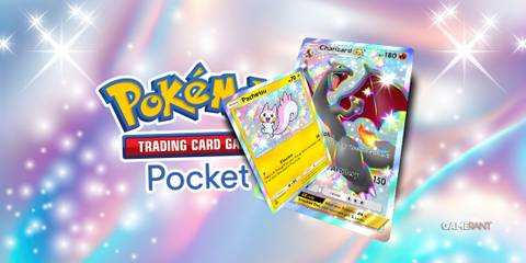 two shiny cards from pokemon tcg pocket.