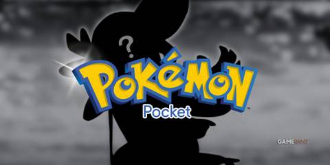 lillie's silhouette next to pokemon pocket's logo.