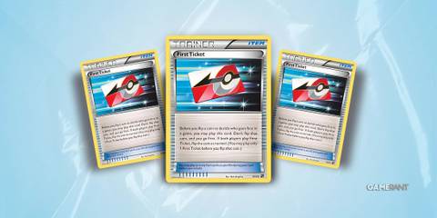 first ticket from pokemon tcg. 