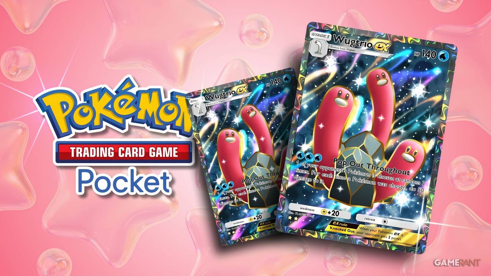 wugtrio ex cards in pokemon tcg pocket.