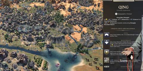 Civilization 7 Choose Qing China Modern Age