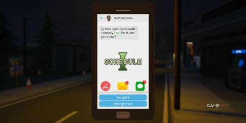 the in-game phone in schedule 1.