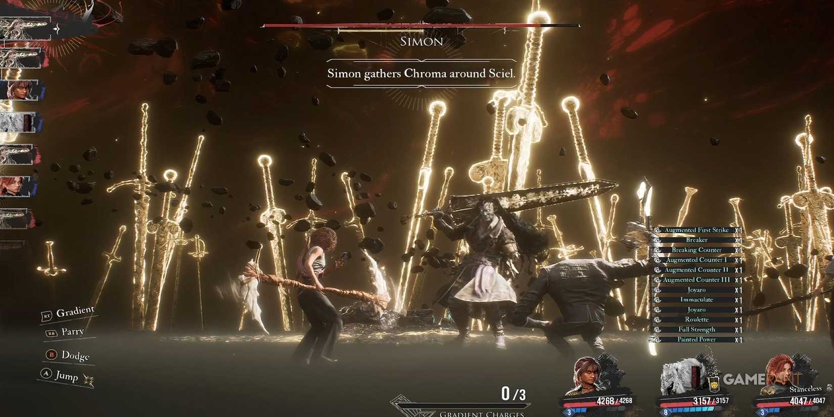 simon fight in clair obscur