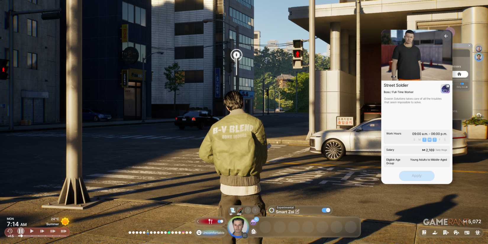 Street Soldier job at Dowon Solutions, 9 to 6, provides M2,169 per day, highest salary for full-time workers