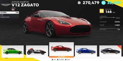 The Crew 2 Aston Martin V12 Zagato