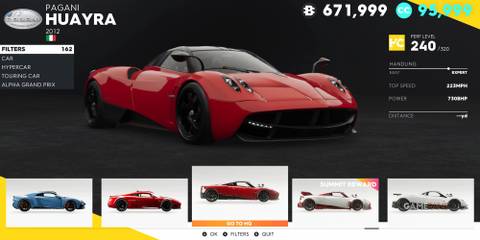 The Crew 2 Pagani Huayra
