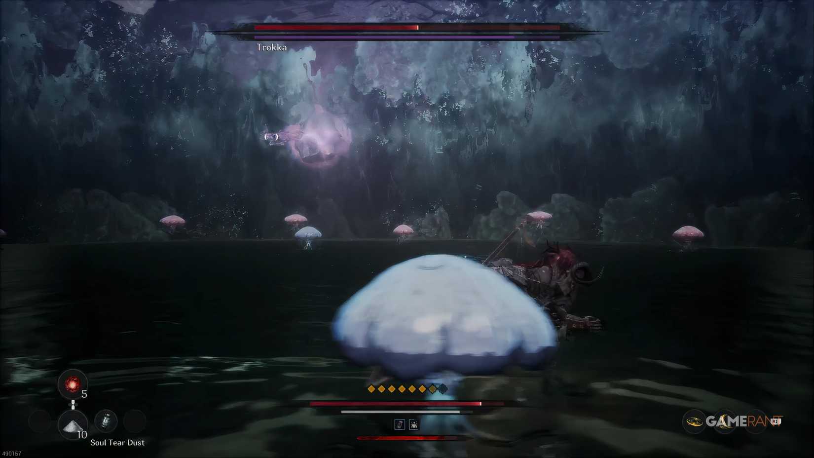 Trokka Attack Overview In The First Berserker Khazan 8