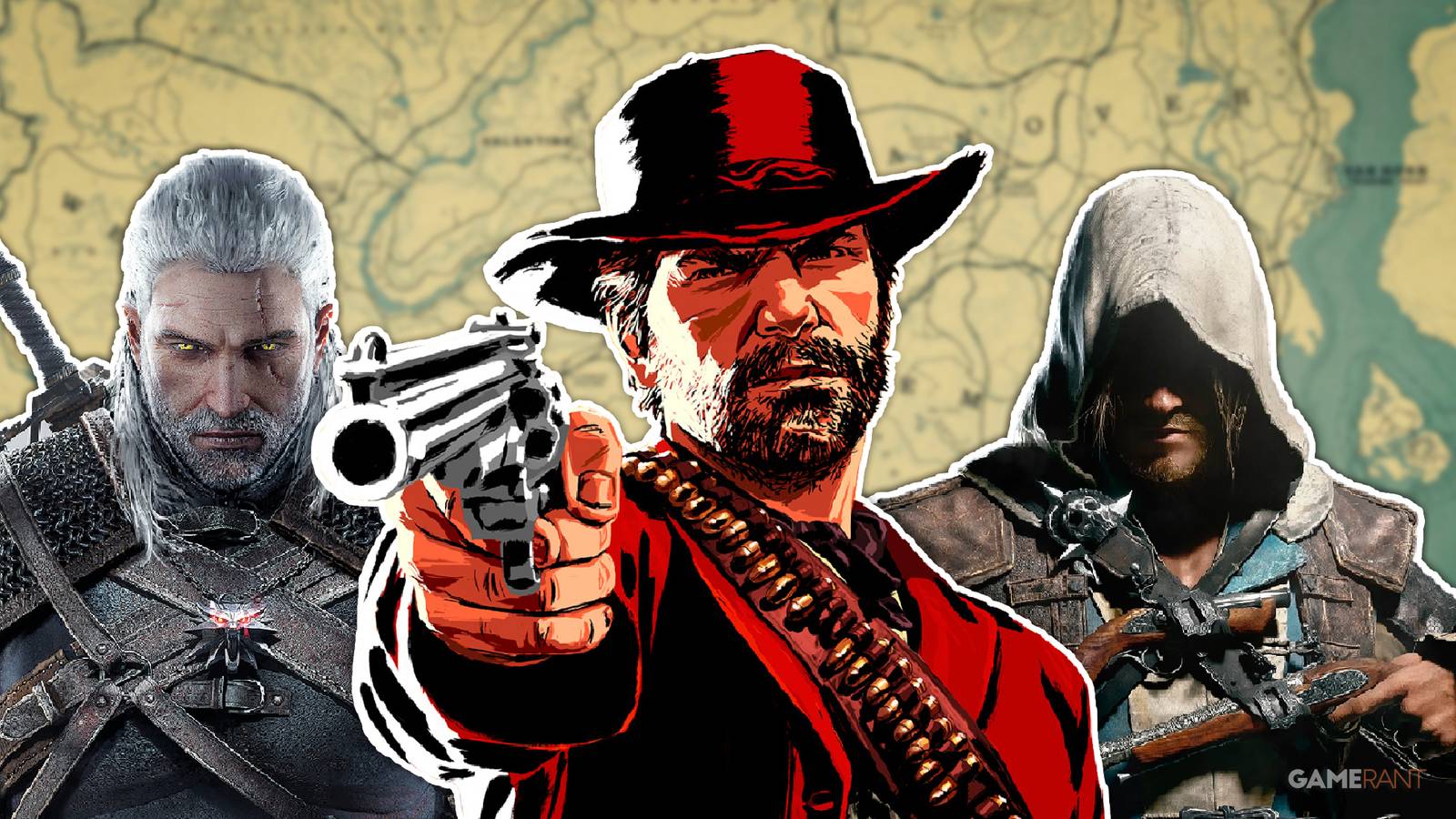 Best open-world maps in singleplayer games