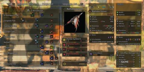 Rathalos Feroce hunting horn in Monster Hunter Wilds