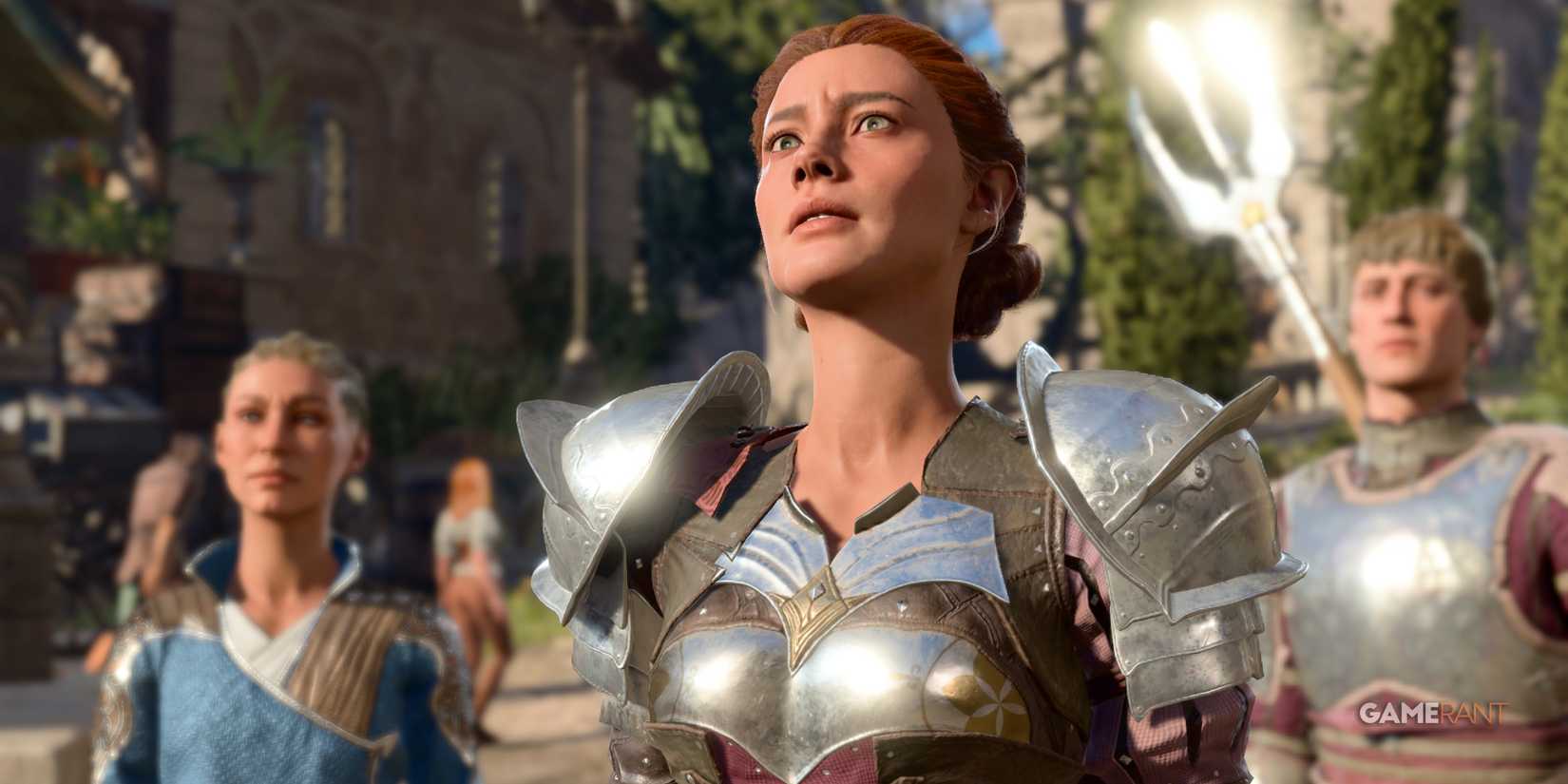 Using photo mode in Baldur's Gate 3 to highlight dramatic NPC reactions with focused camera angles