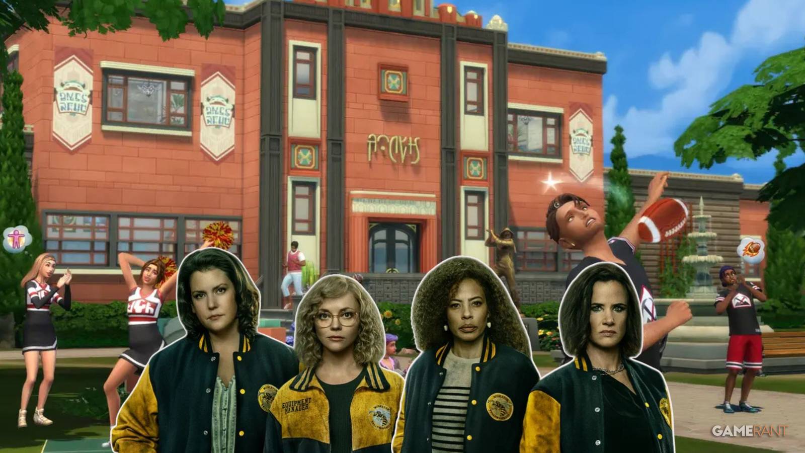 yellowjackets fan created characters in the sims 4