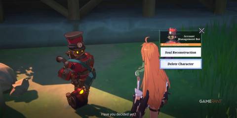 Account Management Bot How to delete a character Crystal of Atlan (2)