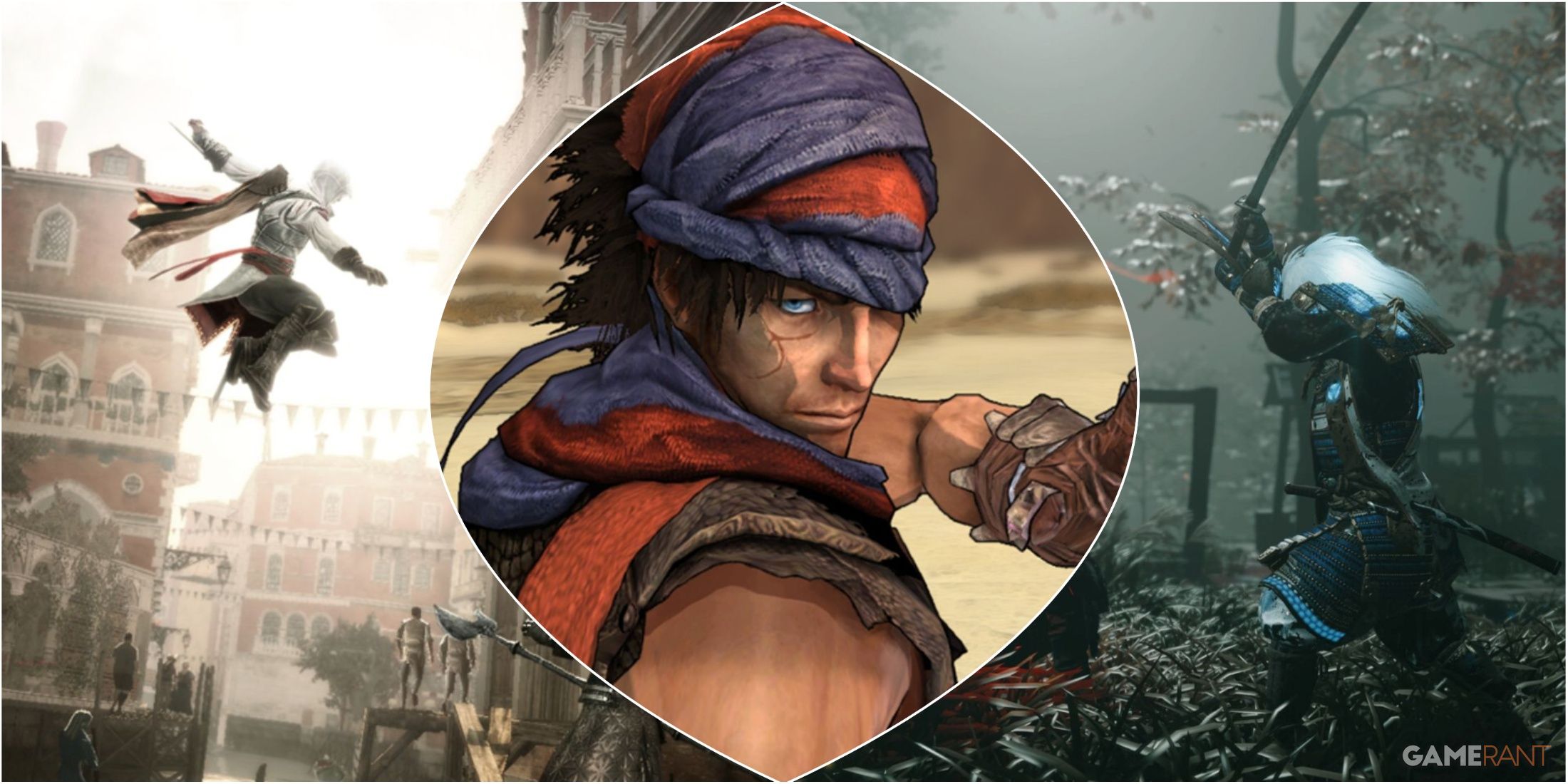 Assassin's Creed 2, Prince of Persia (2008), Ghost of Tsushima