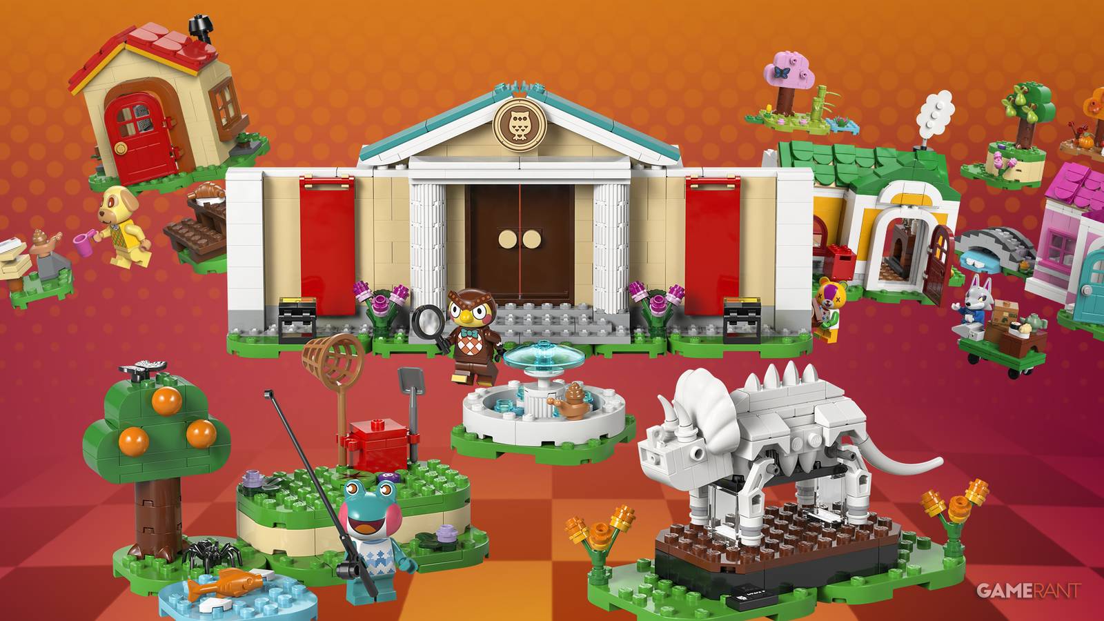Blathers's Museum Collection And Two Other New Animal Cross LEGO Sets Arrive This Summer