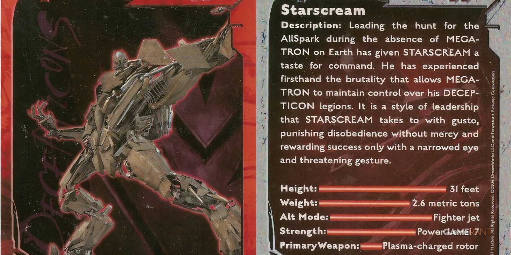 The Biggest Versions Of Starscream In Transformers