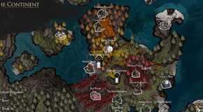 Clair Obscur Expedition 33 - Dark Gestral Arena Location on The Continent Map