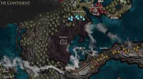 Clair Obscur Expedition 33 - Dark Shores Location on The Continent Map