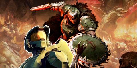 halo celebrates doom the dark ages with master chief collab artwork