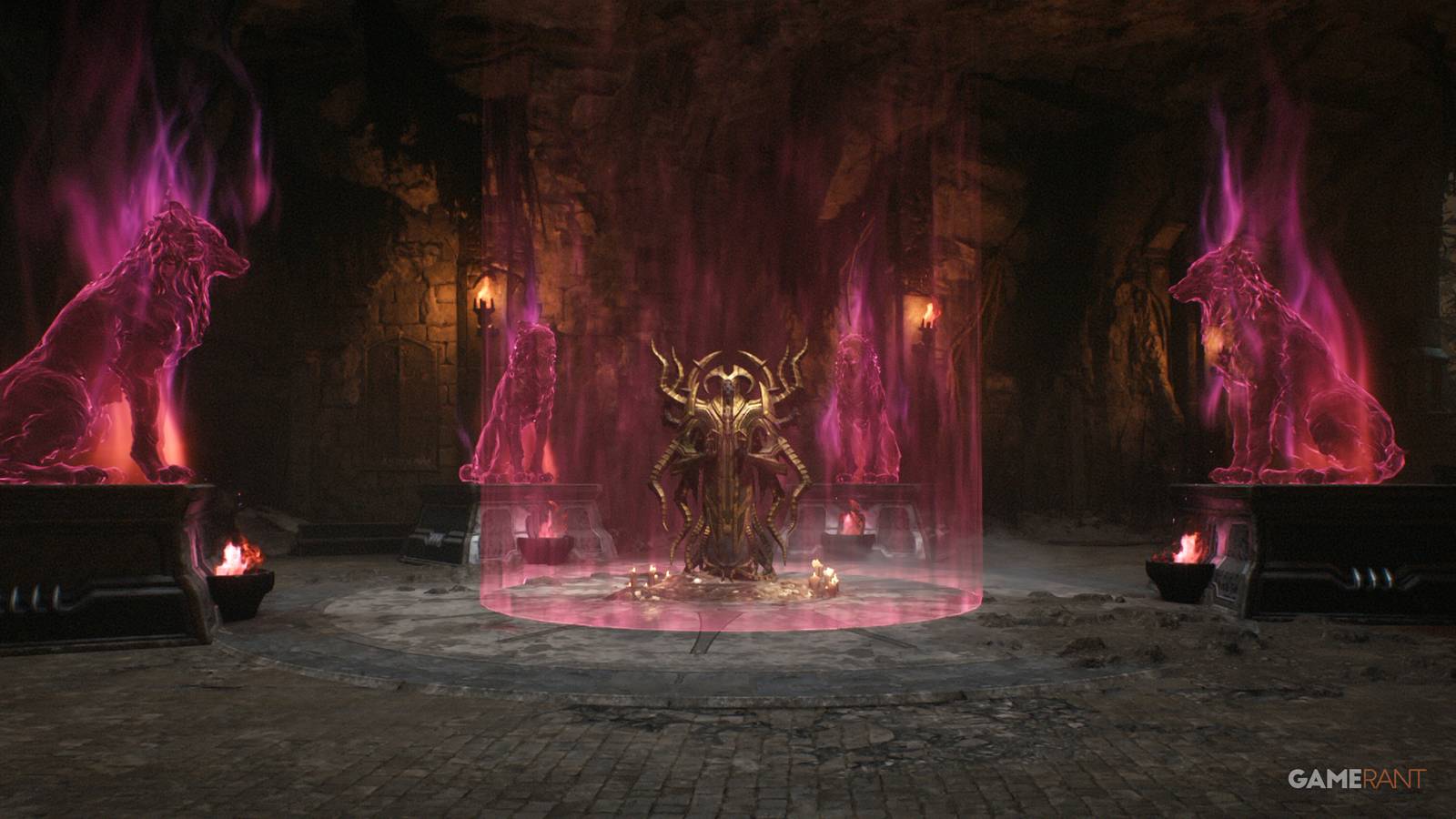 doom-the-dark-ages-resurrection-wolf-statues-featured