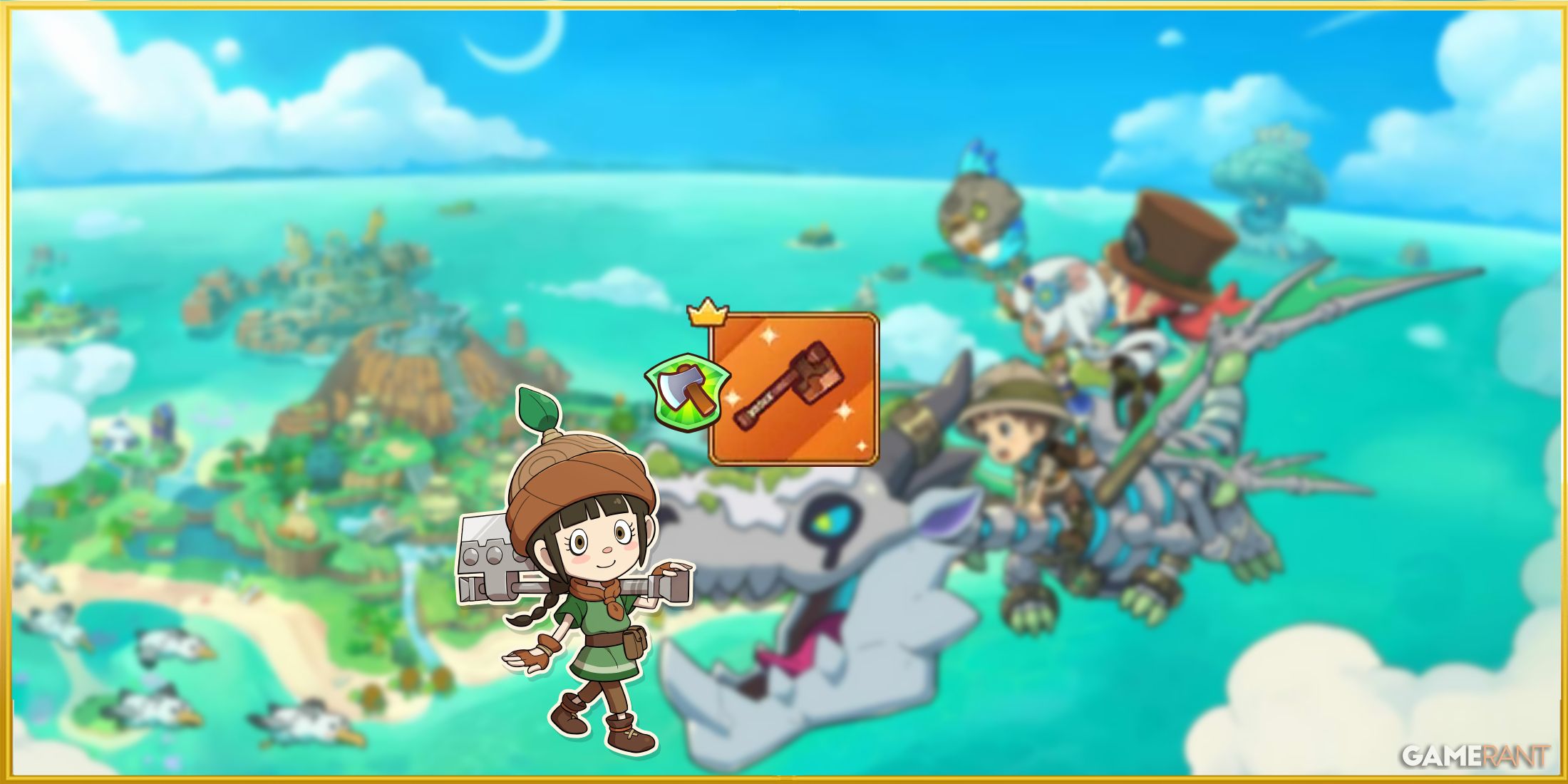Fantasy Life I das Mädchen, das Zeit Oak Axt zeigt Bild