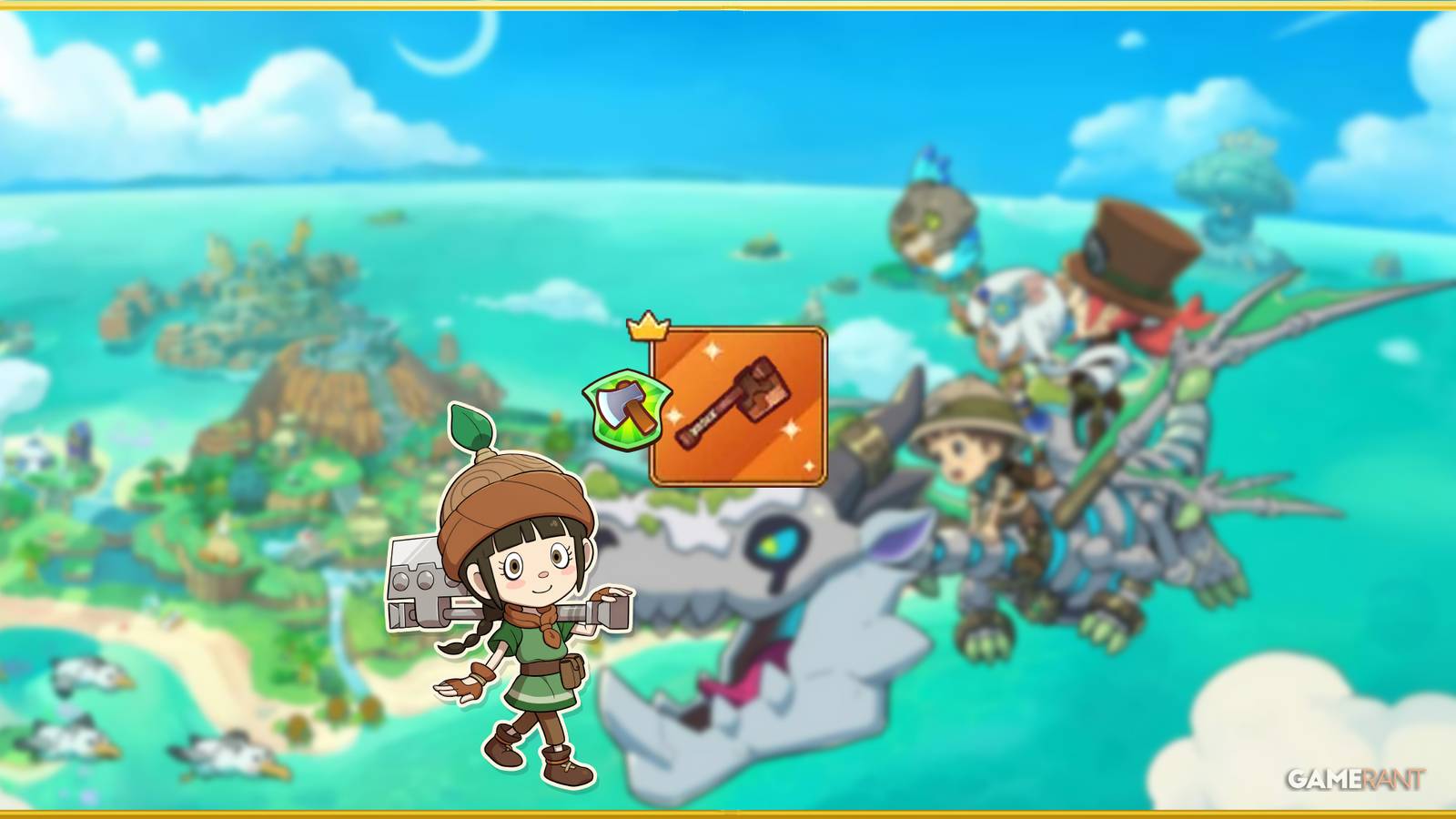 fantasy life i the girl who steals time oak axe feature image