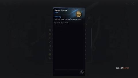 Game of Thrones Kingsroad - Golden Dragon