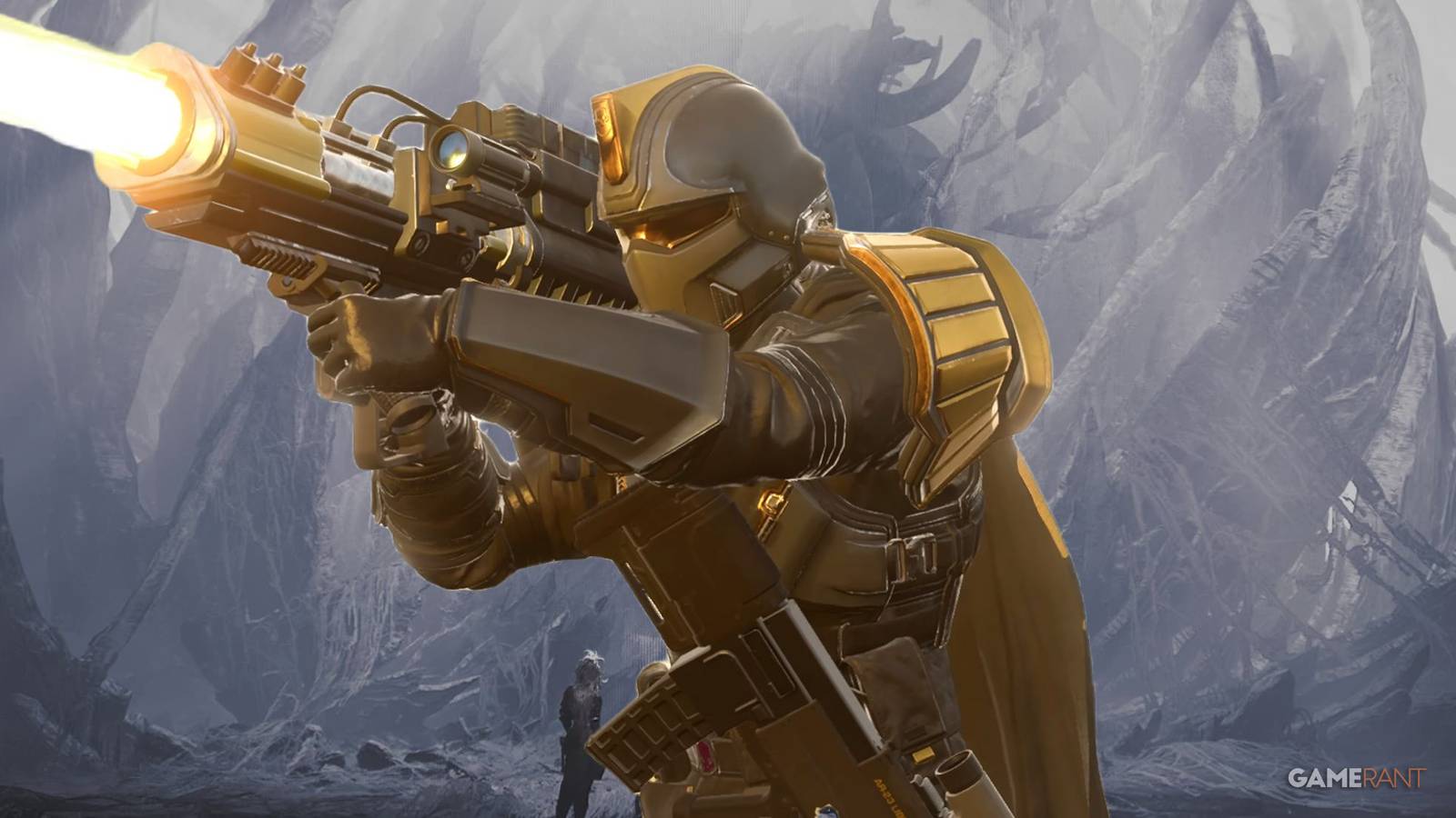 Monster Hunter Wilds players create a tribute to Helldivers.